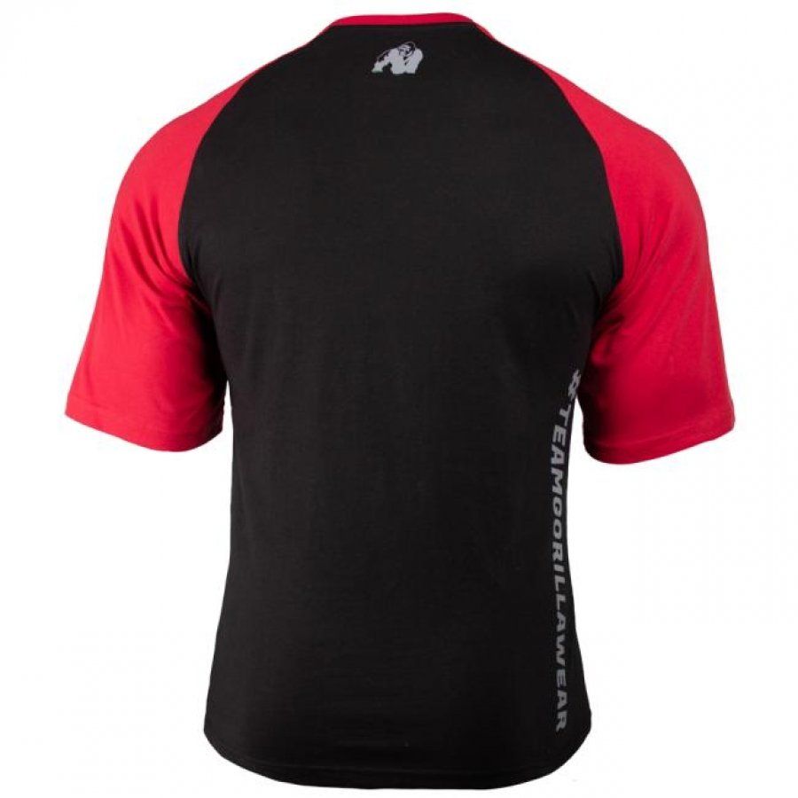 Gorilla Wear - Texas T-shirt - Fekete/piros