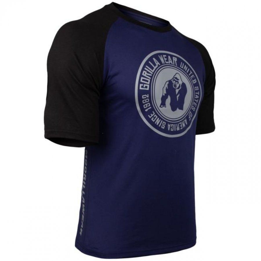 Gorilla Wear - Texas T-shirt - Sötékék/fekete