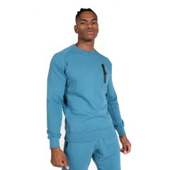 GORILLA WEAR - NEWARK SWEATER - BLUE - NEWARK PULÓVER - KÉK