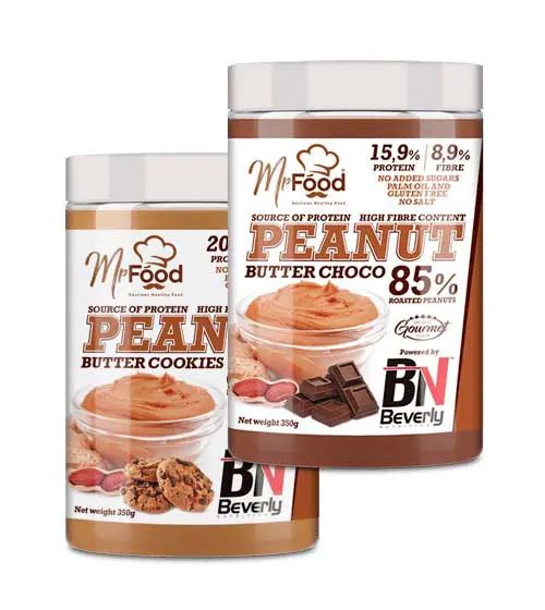 Beverly Nutrition Peanut Butter Cream – mogyoróvaj földimogyoróból 2 féle ízben – 350 g