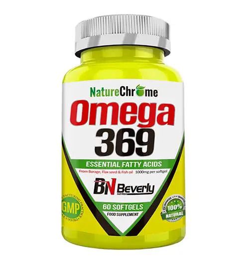Beverly Nutrition Omega 369 – vitaminkomplex – 60 db lágyzselatin kapszula