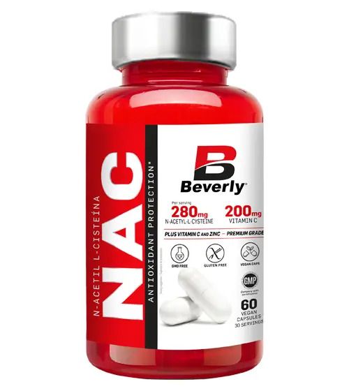 Beverly Nutrition NAC – N-Acetil-L-Cisztein – 60 db kapszula