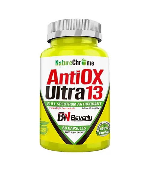 Beverly Nutrition AntiOX Ultra 13 – Antioxidánsok és vitaminok – 60 db kapszula