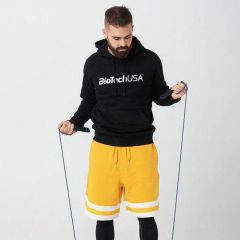 BioTech USA - ARNOLD - FÉRFI KAPUCNIS PULÓVER - FEKETE