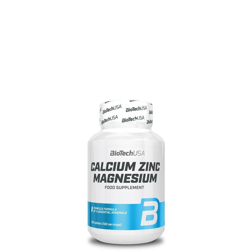 BioTech USA - CALCIUM ZINC MAGNESIUM - 100 TABLETTA