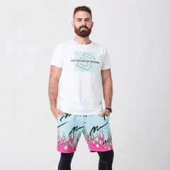 BioTech USA - RONNIE- FÉRFI RÖVID UJJÚ PÓLÓ - FEHÉR