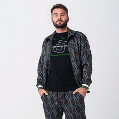 BioTech USA - RONNIE- FÉRFI RÖVID UJJÚ PÓLÓ - FEKETE