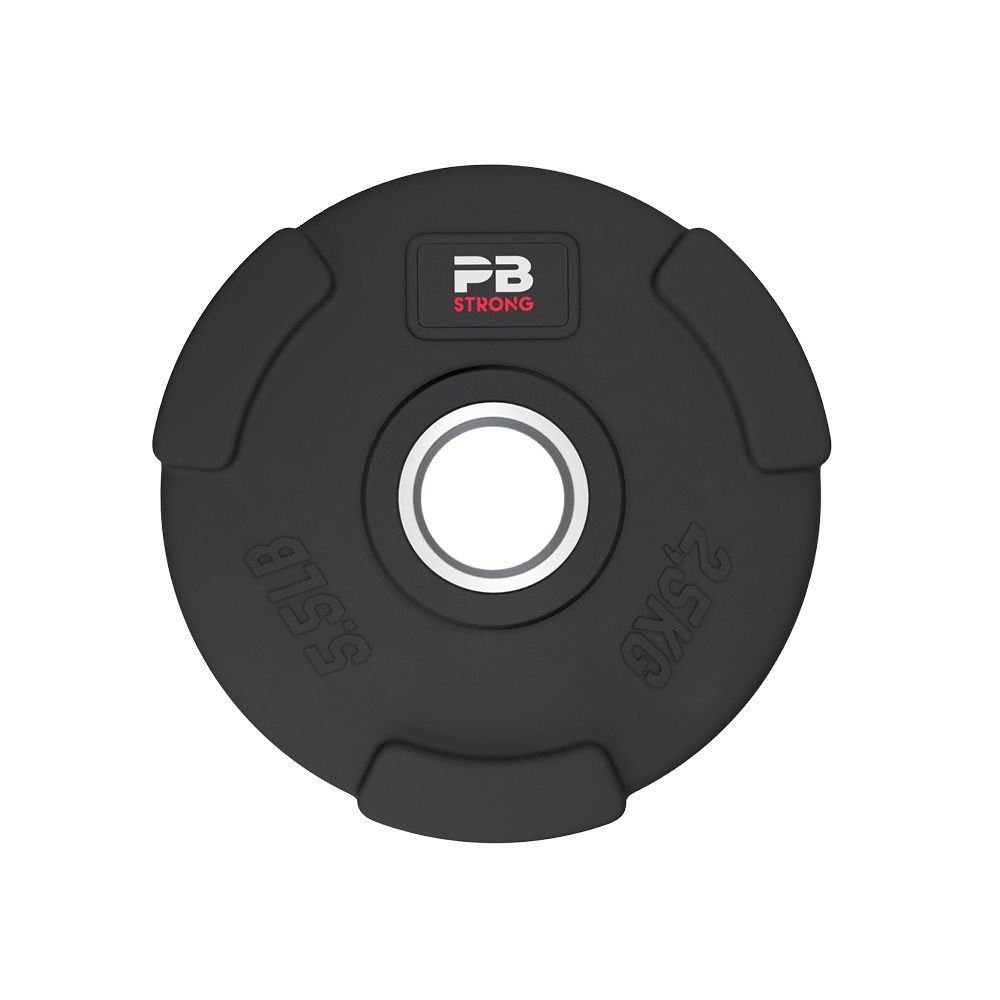 PB Strong 3-fogantyús Gumírozott Súlytárcsa (2,5kg)