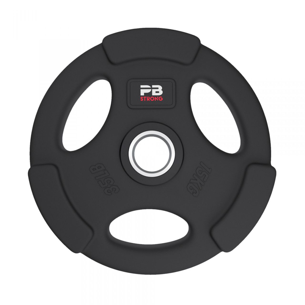 PB Strong 3-fogantyús Gumírozott Súlytárcsa (15kg)