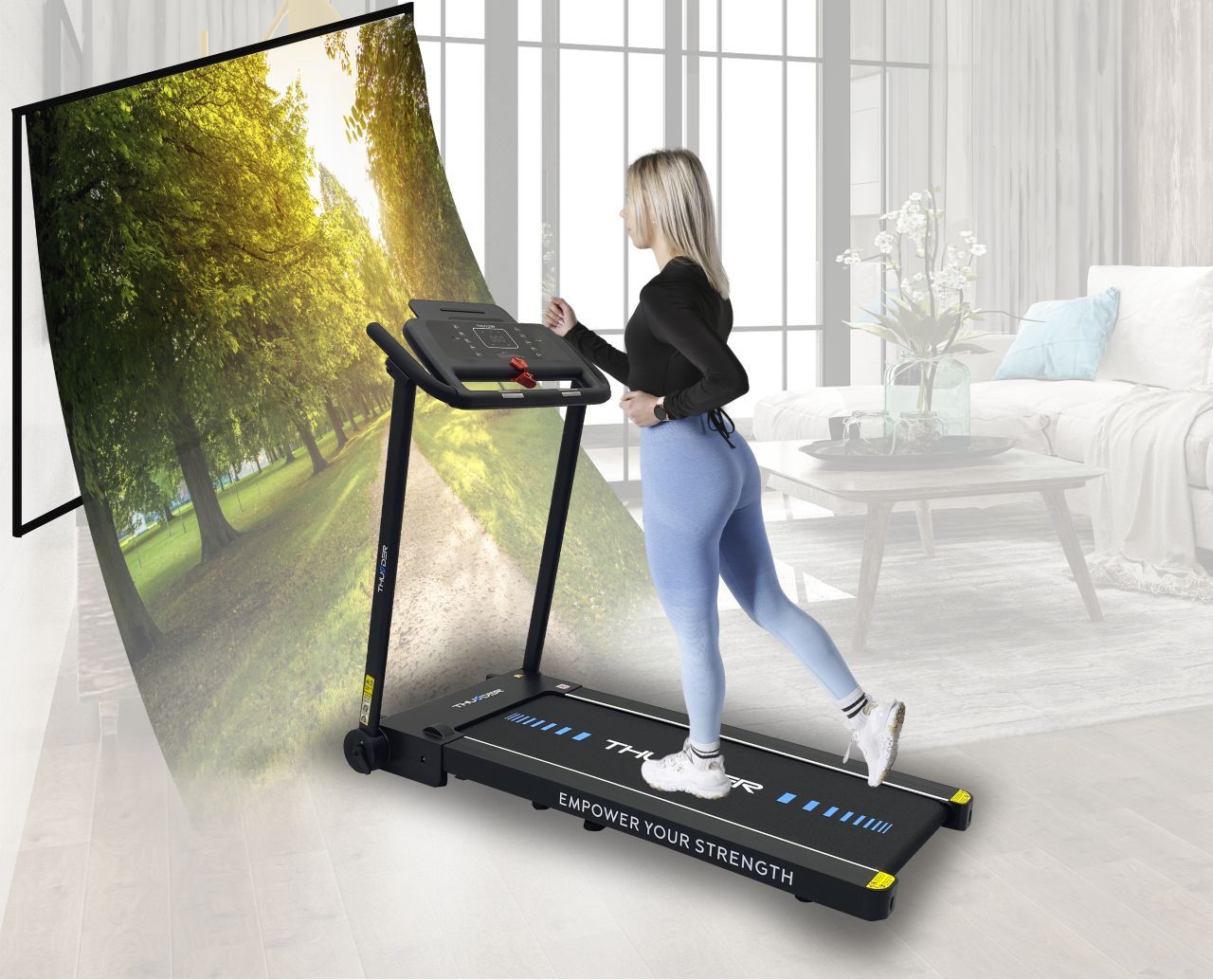 THUNDER - REVO - OTTHONI FUTÓPAD 16 KM/H VÉGSEBESSÉGGEL, 120 KG TESTSÚLYIG THUNDER - REVO - OTTHONI FUTÓPAD 16 KM/H VÉGSEBESSÉGGEL, 120 KG TESTSÚLYIG