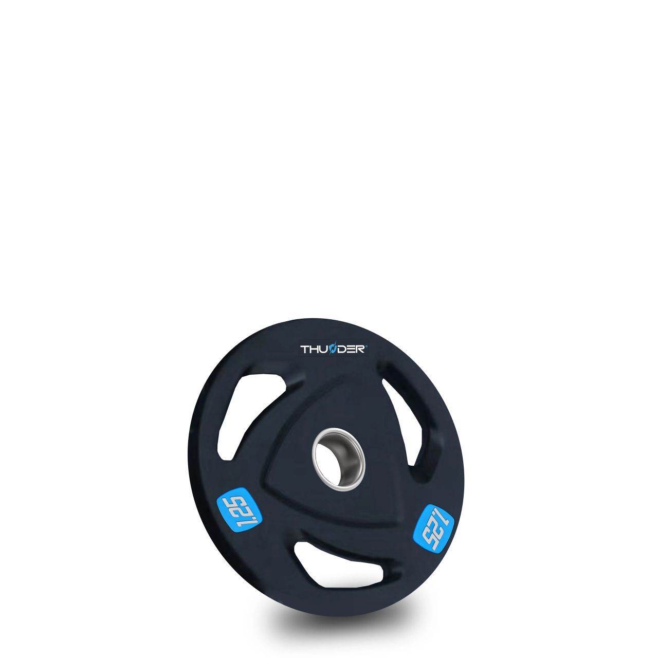 THUNDER - OLYMPIC PLATE WITH GRIP - OLIMPIAI SÚLYTÁRCSA FOGANTYÚVAL - 1,25 KG THUNDER - OLYMPIC PLATE WITH GRIP - OLIMPIAI SÚLYTÁRCSA FOGANTYÚVAL - 1,25 KG