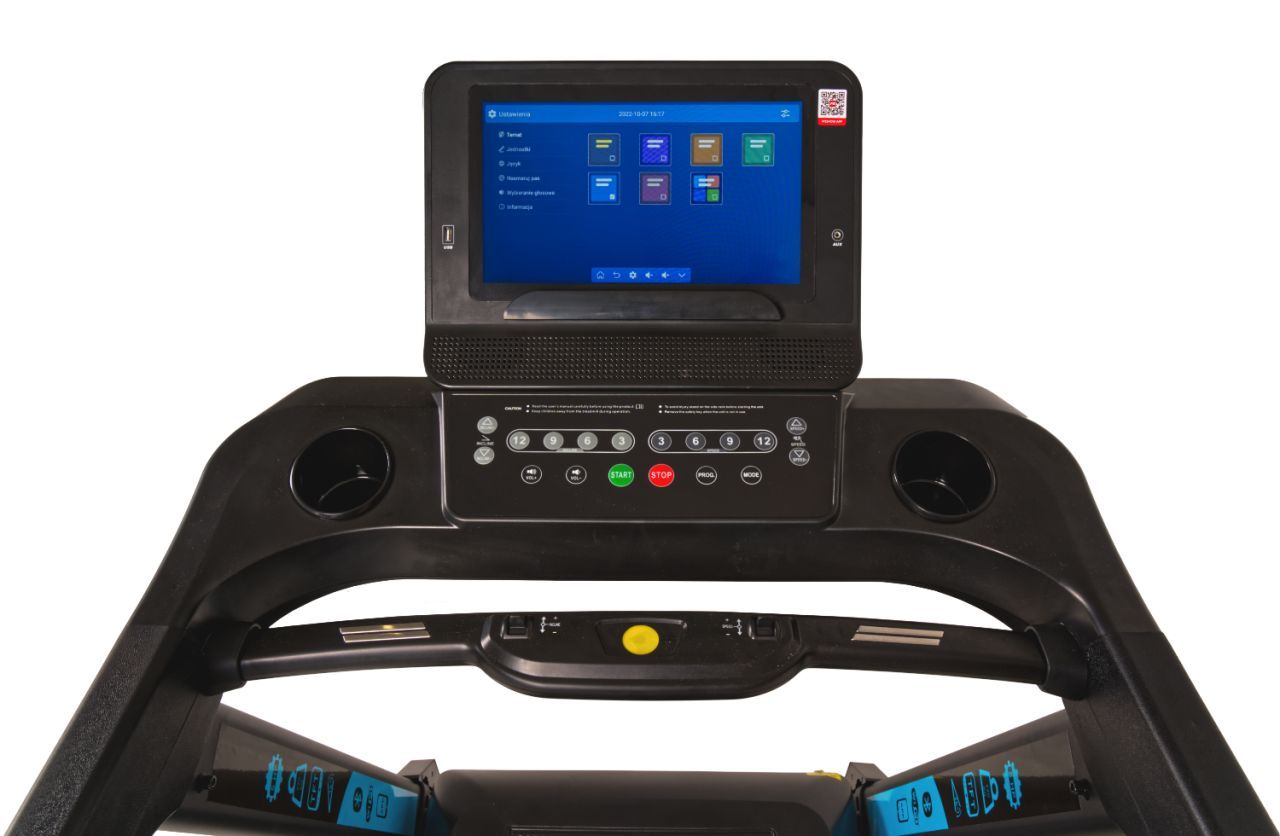 THUNDER - IGNITE - PRÉMIUM EDZŐTERMI FUTÓPAD 22 KM/H VÉGSEBESSÉGGEL, 15,6" TFT KIJELZŐVEL, 220 KG TESTSÚLYIG THUNDER - IGNITE - PRÉMIUM EDZŐTERMI FUTÓPAD 22 KM/H VÉGSEBESSÉGGEL, 15,6" TFT KIJELZŐVEL, 220 KG TESTSÚLYIG