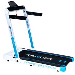 THUNDER - RACE - KOMPAKT FUTÓPAD 14 KM/H VÉGSEBESSÉGGEL, 130 KG TESTSÚLYIG, FEHÉR