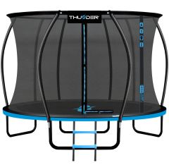 THUNDER OUTDOOR - INSIDE ULTRA 12 FT, BLUE - BELSŐ HÁLÓS SPORT TRAMBULIN 374 CM, FEKETE-KÉK(ELŐRENDELÉS)
