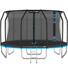 THUNDER OUTDOOR - INSIDE ELITE 16 FT, BLUE - BELSŐ HÁLÓS SPORT TRAMBULIN 488 CM, FEKETE-KÉK