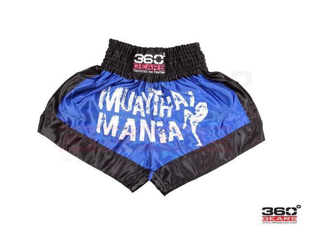360Gears - Thai-box nadrág - Muaythai Mania style, kék 360Gears - Thai-box nadrág - Muaythai Mania style, kék