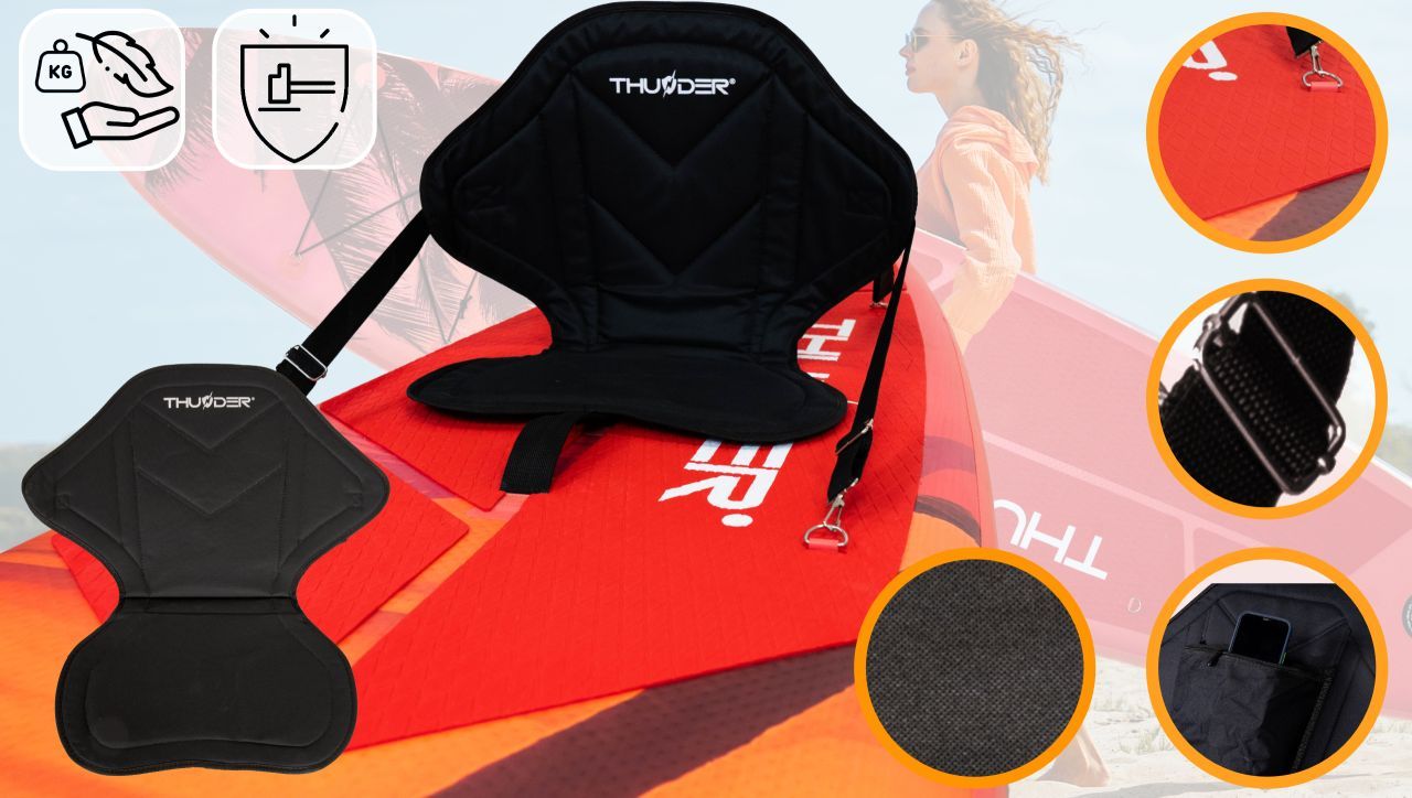 THUNDER OUTDOOR - MAUI - SUP BOARD - SUP DESZKA KIEGÉSZÍTŐKKEL - 320 X 76 X 15 CM