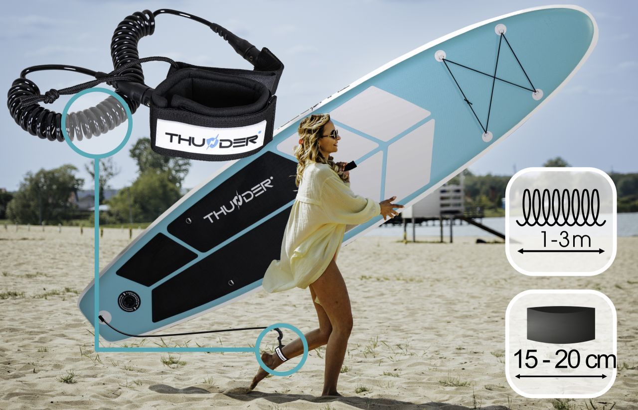 THUNDER OUTDOOR - AQUA 2.0 SUP BOARD - SUP DESZKA KIEGÉSZÍTŐKKEL - 320 X 76 X 15 CM THUNDER OUTDOOR - AQUA 2.0 SUP BOARD - SUP DESZKA KIEGÉSZÍTŐKKEL - 320 X 76 X 15 CM