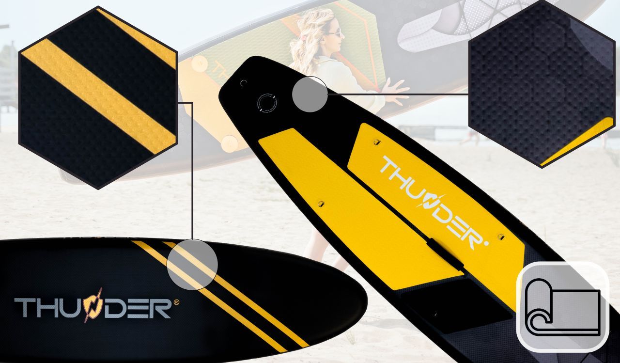 THUNDER OUTDOOR - ONYX SUP BOARD - SUP DESZKA KIEGÉSZÍTŐKKEL - 320 X 76 X 15 CM