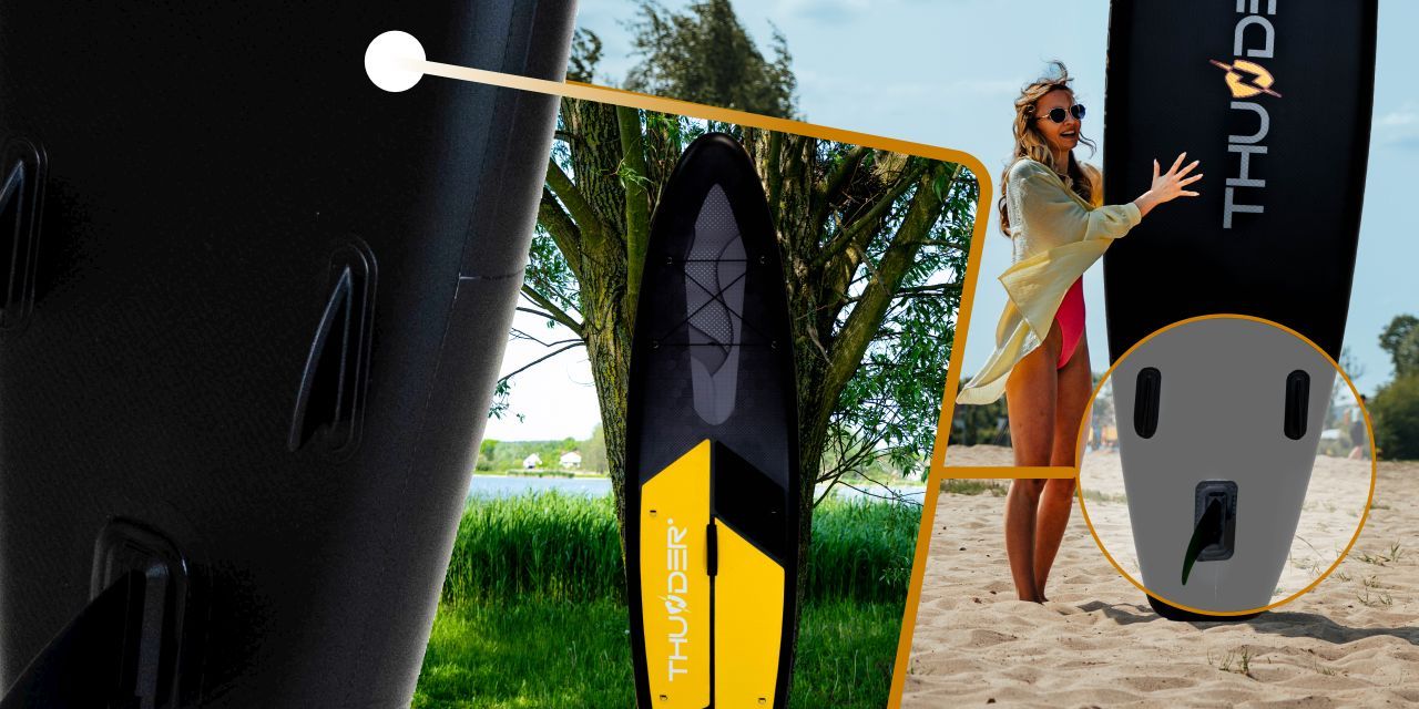 THUNDER OUTDOOR - ONYX SUP BOARD - SUP DESZKA KIEGÉSZÍTŐKKEL - 320 X 76 X 15 CM