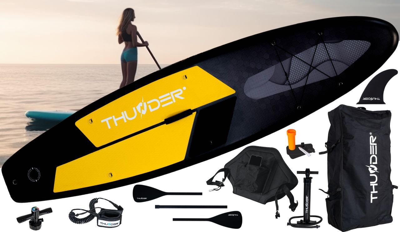 THUNDER OUTDOOR - ONYX SUP BOARD - SUP DESZKA KIEGÉSZÍTŐKKEL - 320 X 76 X 15 CM