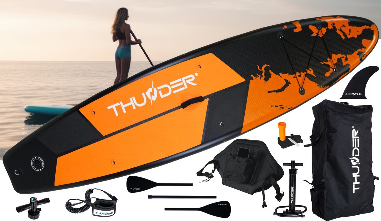 THUNDER OUTDOOR - CALIFORNIA XXL SUP BOARD - SUP DESZKA KIEGÉSZÍTŐKKEL - 365 X 75 X 15 CM