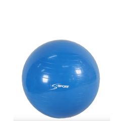 S-SPORT - GIMNASZTIKAI LABDA - KÉK - 65 CM 