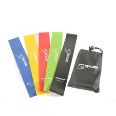 S-SPORT - MINI BAND SET - ERŐSÍTŐ GUMISZALAG SZETT - 5 DB 