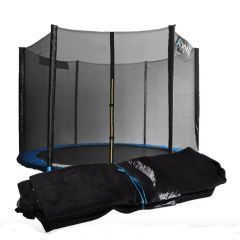VÉDŐHÁLÓ TRAMBULINHOZ - 244 CM - 3 LÁBAS VEZIÓHOZ