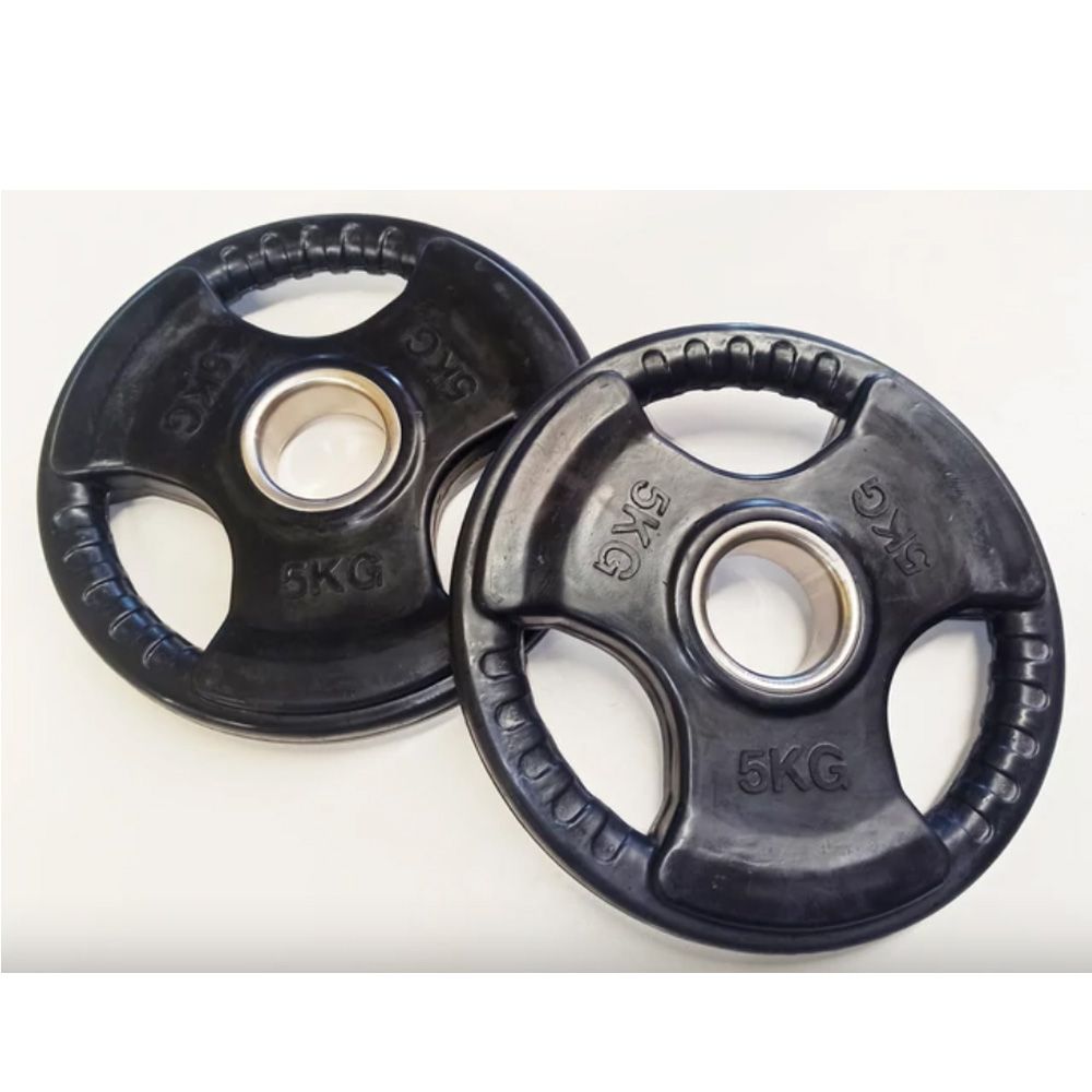 GUMÍROZOTT SÚLYTÁRCSA - 51 MM - 2 X 5 KG