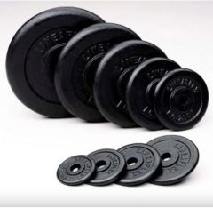 FÉM ÖNTÖTTVAS SÚLYTÁRCSA - 2 X 2, 5 KG