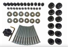 RÖGZÍTŐ CSAVAR KÉSZLET TRAMBULINHOZ - 16 DB -OS