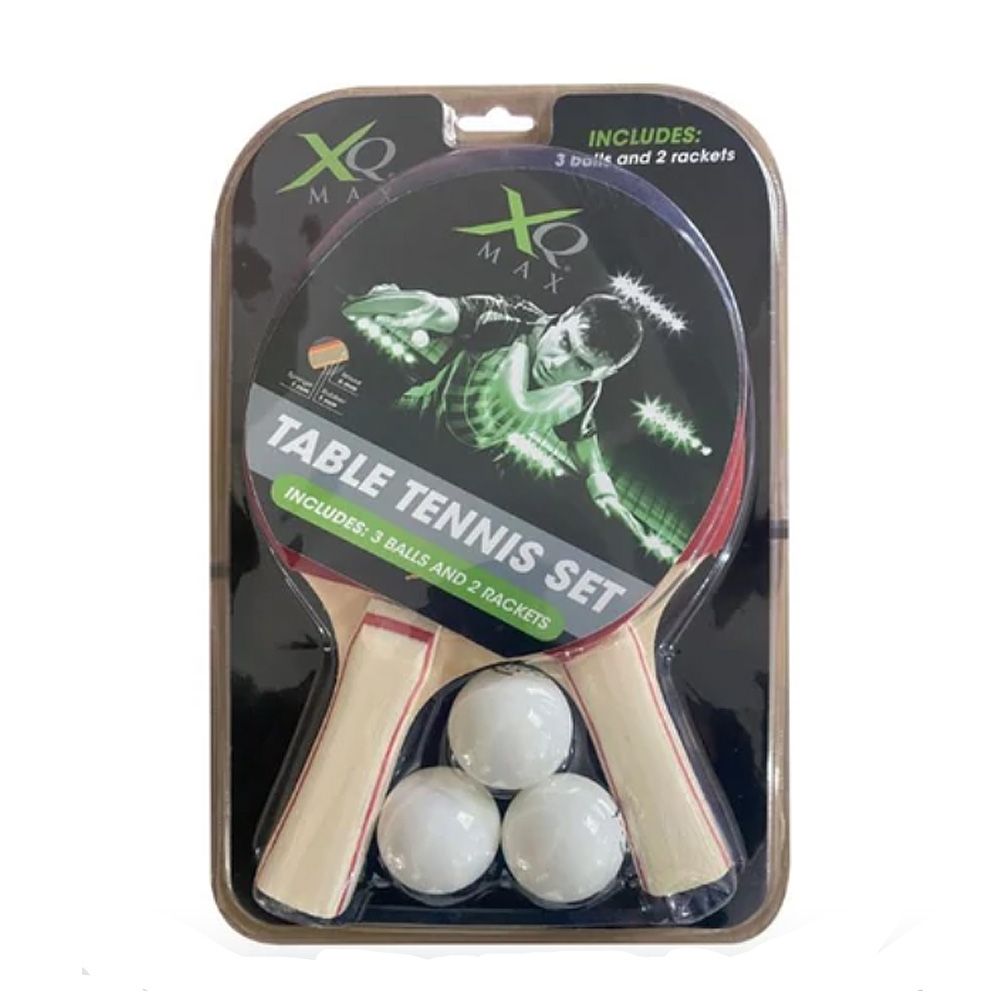 S-SPORT - XQ MAX PINGPONGÜTŐ SZETT - 3 DB LABDÁVAL S-SPORT - XQ MAX PINGPONGÜTŐ SZETT - 3 DB LABDÁVAL
