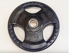 S-SPORT - GUMÍROZOTT SÚLYTÁRCSA - 31 MM - 5 KG 