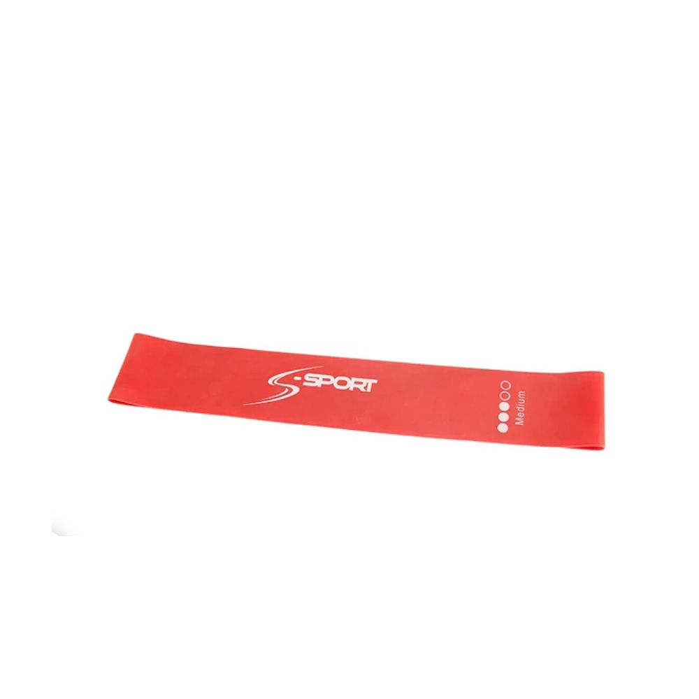 S-SPORT - MINI BAND - ERŐSÍTŐ GUMISZALAG - KÖZEPES S-SPORT - MINI BAND - ERŐSÍTŐ GUMISZALAG - KÖZEPES