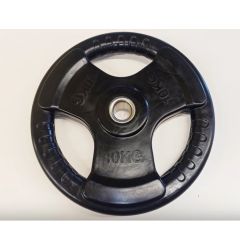 S-SPORT - GUMÍROZOTT SÚLYTÁRCSA - 31 MM - 10 KG 