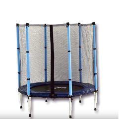 TRAMBULIN 137 CM -ES - VÉDŐHÁLÓVAL