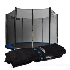 VÉDŐHÁLÓ 396 CM -ES TRAMBULINHOZ - 4 LÁBAS VERZIÓHOZ