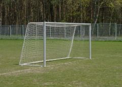 ALUMÍNIUM  OVÁL PROFIL HÜVELYES- LABDARUGÓ KAPU - 5 X 2 M