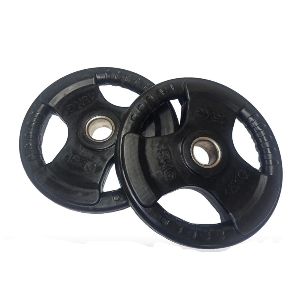 GUMÍROZOTT SÚLYTÁRCSA - 51 MM - 2 X 15 KG