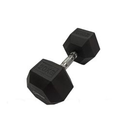 S-SPORT - HATSZÖGLETŰ GUMIS KÉZISÚLYZÓ - 20 KG 