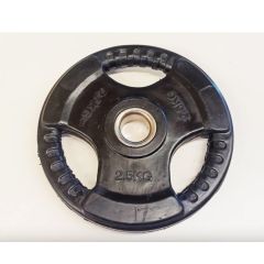 GUMÍROZOTT  SÚLYTÁRCSA - 31 MM - 2,5 KG