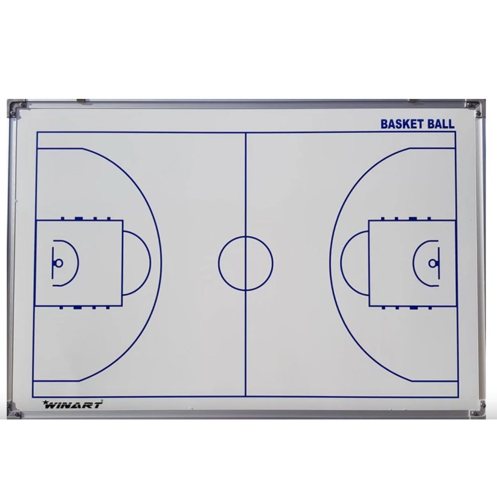 WINART - TAKTIKAI TÁBLA KOSÁRLABDÁHOZ - 90 X 60 CM 