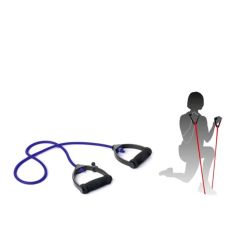 TREMBLAY - ERŐSÍTŐ GUMIKÖTÉL - SZIVACSOS FOGANTYÚVAL - KÉK 