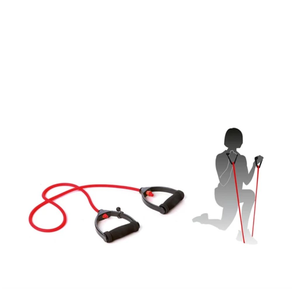 TREMBLAY - ERŐSÍTŐ GUMIKÖTÉL - SZIVACSOS FOGANTYÚVAL - PIROS - GYENGE TREMBLAY - ERŐSÍTŐ GUMIKÖTÉL - SZIVACSOS FOGANTYÚVAL - PIROS - GYENGE