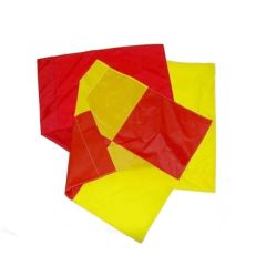 TREMBLAY - ZÁSZLÓ - SZÖGLETZÁSZLÓ RÚDHOZ - PIROS - 45 X 45 CM