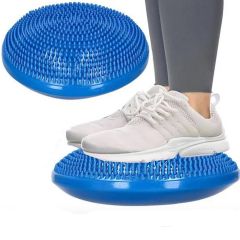 S-SPORT - MASSZÁZS ÉS EGYENSÚLYPÁRNA - SÖTÉTKÉK