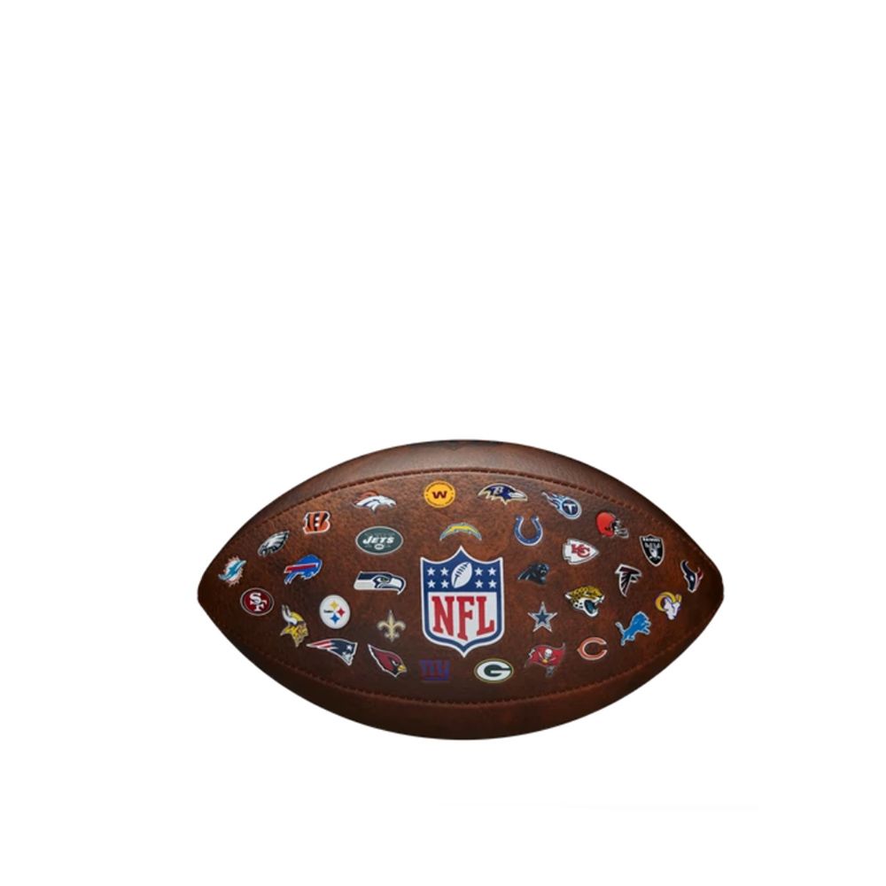 WILSON - NFL THROWBACK 32 TEAM LOGO -AMERIKAI FOCILABDA - 5-ÖS MÉRET WILSON - NFL THROWBACK 32 TEAM LOGO -AMERIKAI FOCILABDA - 5-ÖS MÉRET