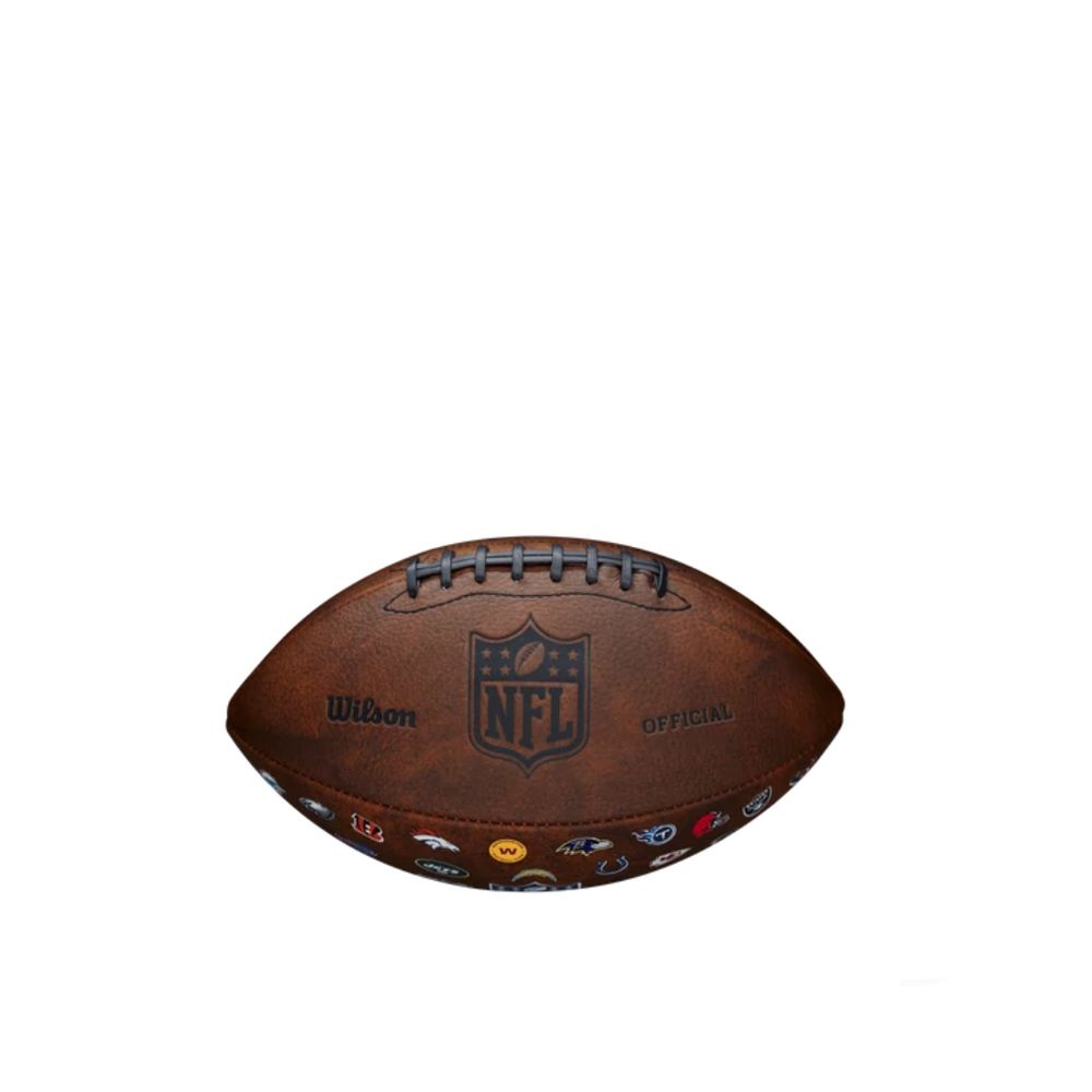WILSON - NFL THROWBACK 32 TEAM LOGO -AMERIKAI FOCILABDA - 5-ÖS MÉRET