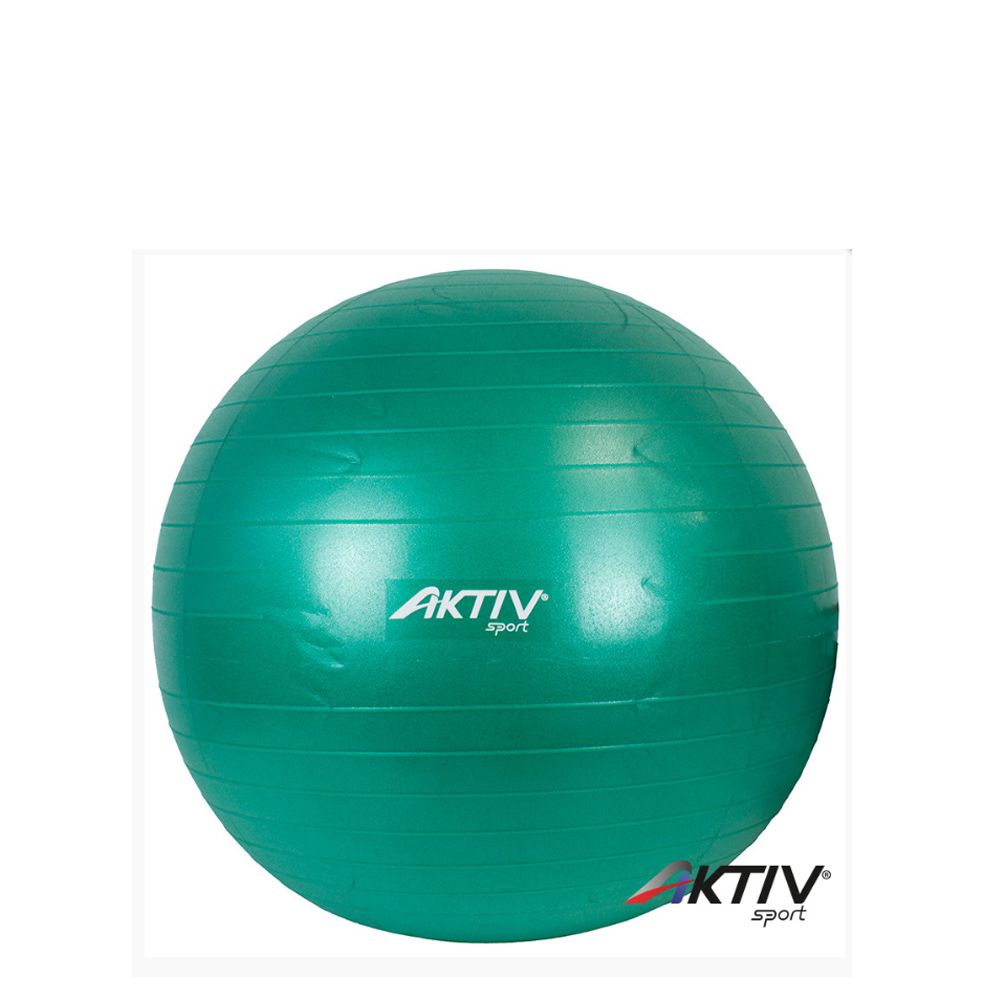AKTIVSPORT - DURRANÁSMENTES LABDA - ALMAZÖLD - 65 CM 
